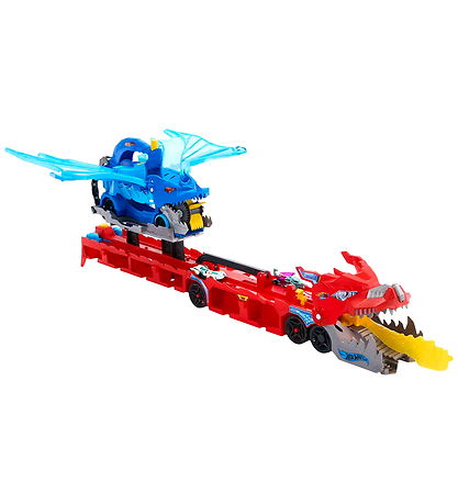 Hot Wheels Legesæt - City Ultimate Dual Dragon Transporter