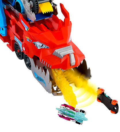 Hot Wheels Legesæt - City Ultimate Dual Dragon Transporter