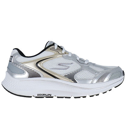 Skechers Sko - Go Run Consistent 2.0 Volt - White/Silver/Black