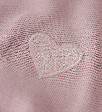 Name It Sweatshirt - NmfVima - Burnished Lilac/Heart Embroidery