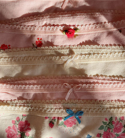 Konges Sløjd Trusser - 5-pak - Rosa/Beige