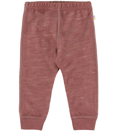 Joha Leggings - Uld/Bambus - Mrk. Rose