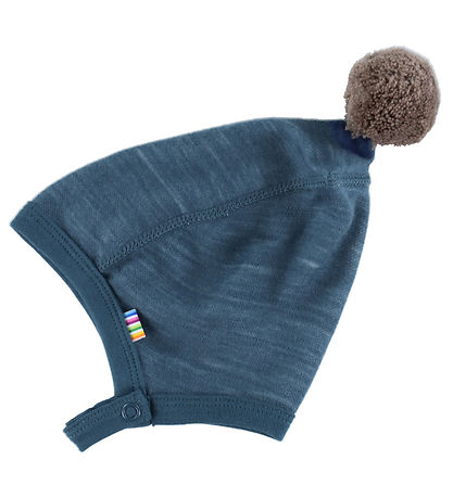 Joha Babyhjelm - Uld/Bambus - Dark Denim