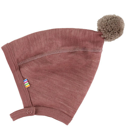Joha Babyhjelm - Uld/Bambus - Mrk. Rose