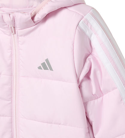 adidas Performance Dynejakke - I ESS 3S JKT - Pink/White