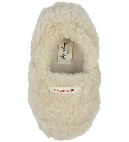 Konges Sløjd Hjemmesko - Globe - Cream Off White