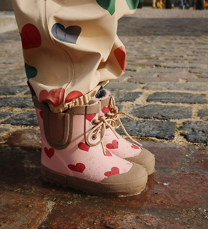 Konges Sløjd Gummistøvler m. For - Amour Pink