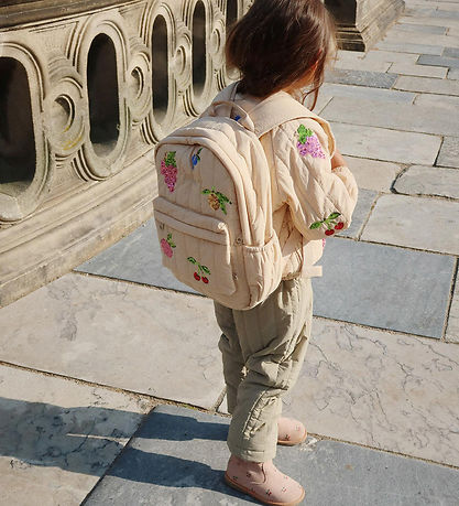Konges Sløjd Rygsæk - Juno Quilted - Frappe/Frugter