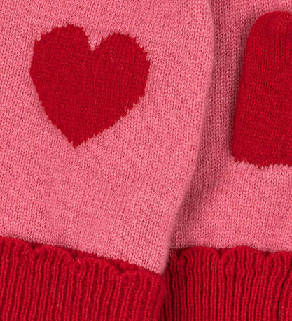 Konges Sløjd Luffer - Uld - Strik - Collette - Pink