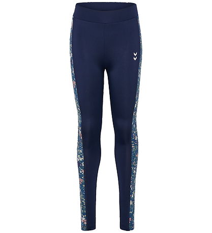 Hummel Leggings - HmlJR Mix - Dress Blues/Riverside