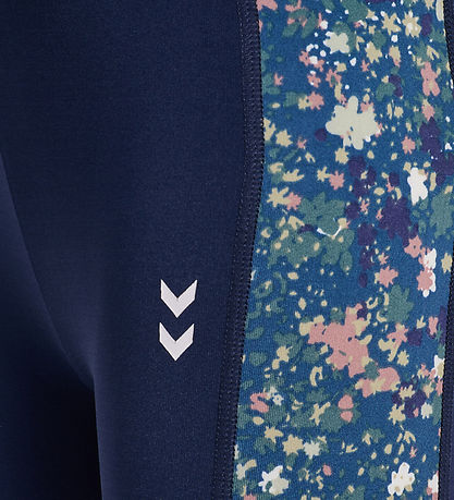 Hummel Leggings - HmlJR Mix - Dress Blues/Riverside