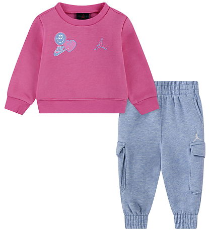 Jordan Sweatsæt - JDG BLUE JEANS & BLING - Cobalt Bliss Heather