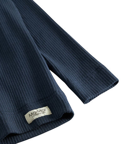 MarMar Bluse - Rib - Plain - Pilot Lavender