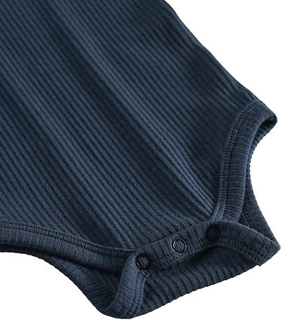 MarMar Body l/æ - Rib - Plain - Pilot Navy