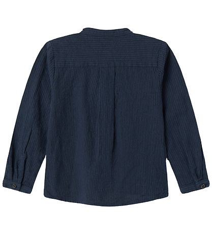 MarMar Skjorte - Torben - Dark Blue Stripe