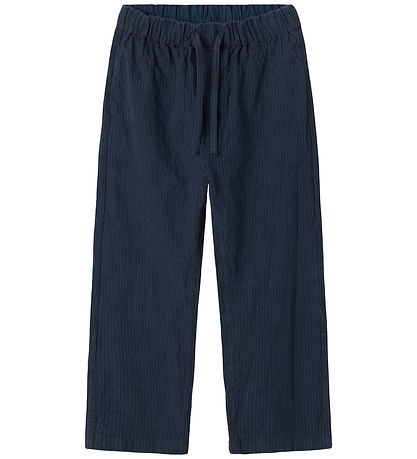 MarMar Bukser - Plano - Dark Blue Stripe