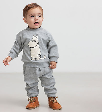 MarMar Sweatpants - Pelon - Lysegråmeleret