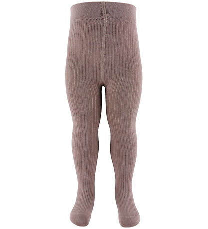 MarMar Strømpebukser - Rib - Mauve