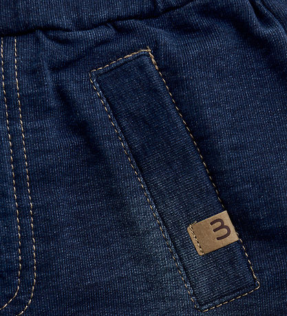 Minymo Bukser - Sweat Denim - Parisian Night
