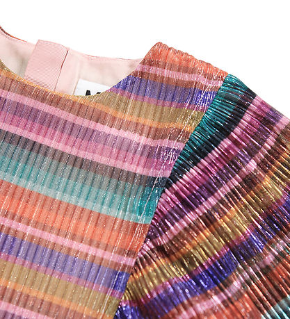Molo Kjole - Plisseret - Carina - Jewellery Stripe