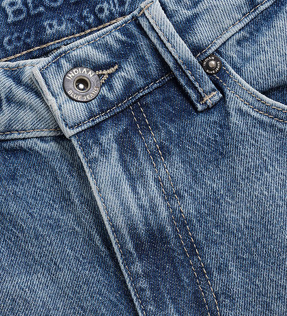 Indian Blue Jeans Jeans - Wide Loose Fit - Medium Denim