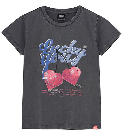 Indian Blue Jeans T-shirt - Phantom m. Print