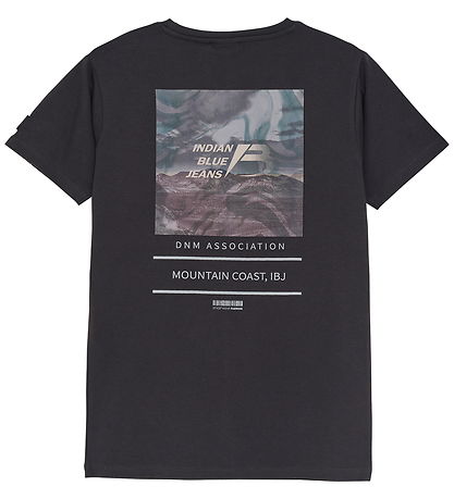 Indian Blue Jeans T-shirt - Phantom m. Print