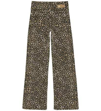 Indian Blue Jeans Jeans - Wide Fit - Leopard