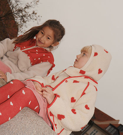 Flöss Elefanthue - 1-lags - Fleece - Simone - Soft White Heart