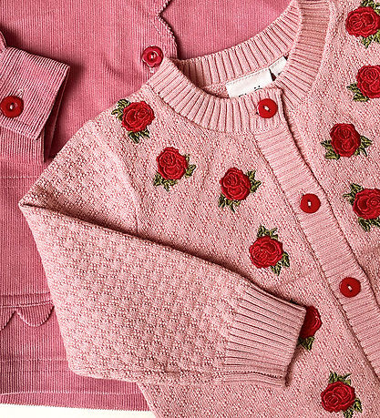 Flöss Cardigan - Strik - Aya - Warm Pink
