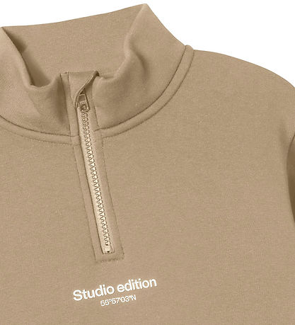 Name It Cardigan - Noos - NkmBrody - 1/4 Zip - Pure Cashmere