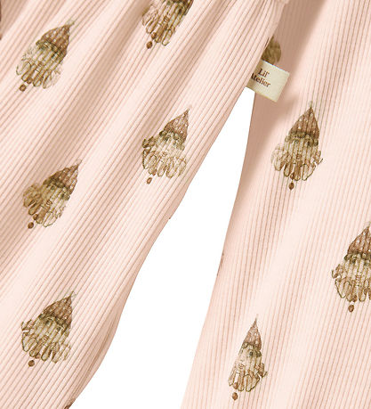 Lil' Atelier Kjole - Rib - NmfLavo - Pastel Parchment