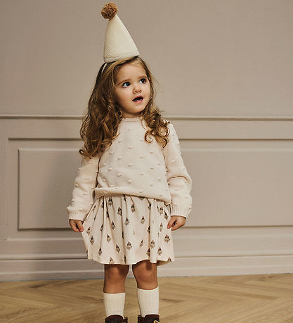 Lil' Atelier Kjole - Rib - NmfLavo - Pastel Parchment