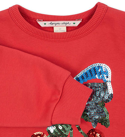 Konges Sløjd Sweatshirt - Lou Sequin - Winterberry