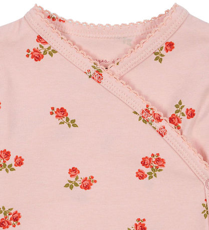 Konges Sløjd Slå-om Body l/æ - Basic - Rosa Pink