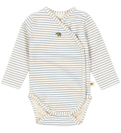 Konges Sløjd Slå-om Body l/æ - Basic - Stripe Blue