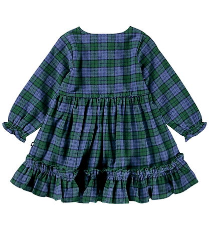 Molo Kjole - Cele - Blue Pine Check