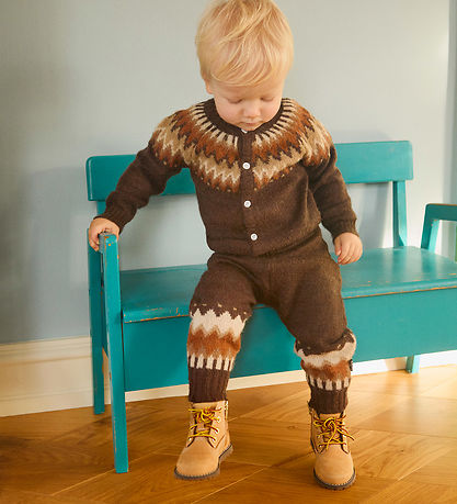 Molo Cardigan - Strik - Uld - Bay - Browns