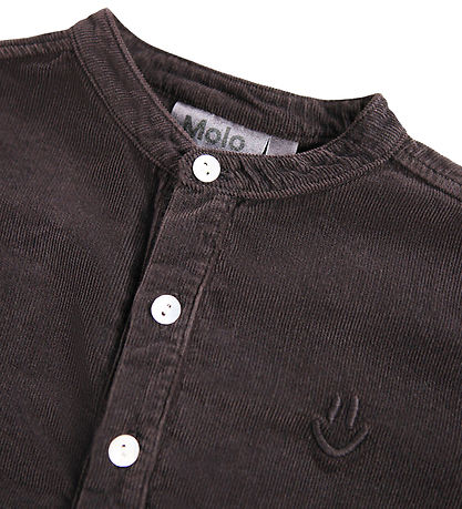 Molo Skjorte - Fløjl - Enoz - Dark Cocoa