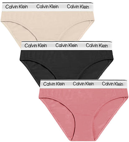 Calvin Klein Trusser - 3-pak - Brandied Apricot/Whitecap Gray/So