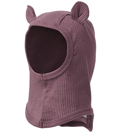 MarMar Elefanthue - Rib - Modal - 1-lags - Plum Shadow