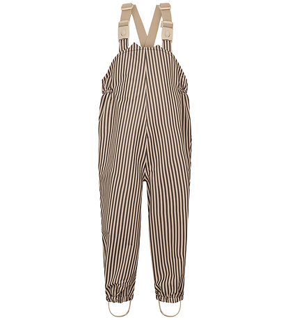 MarMar Regntøj m. Seler - PU - Oddy - Brown Stripe