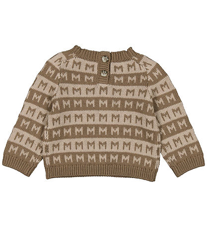 MarMar Bluse - Bomuld/Uld - Talmi - Terre Stripe