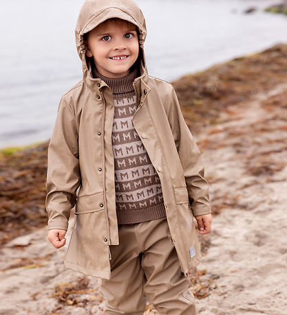 MarMar Bluse - Bomuld/Uld - Talmi - Terre Stripe