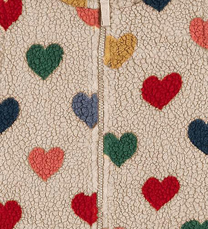 Konges Sløjd Fleecevest - Jody Teddy - Bon Coeur Coloré