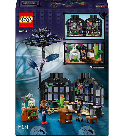 LEGO® Wednesday - Sort Dahlia Blomst 76784 - 358 Dele