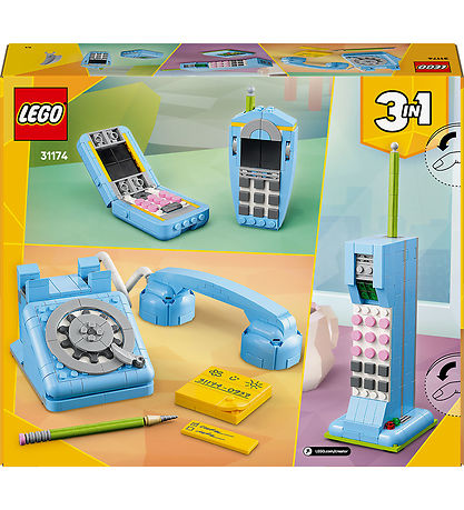 LEGO® Creator - Retro Telefon 31174 - 3-i-1 - 383 Dele