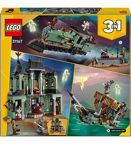 LEGO® Creator - Hjemsøgt Palæ 31167 - 3-i-1 - 736 Dele