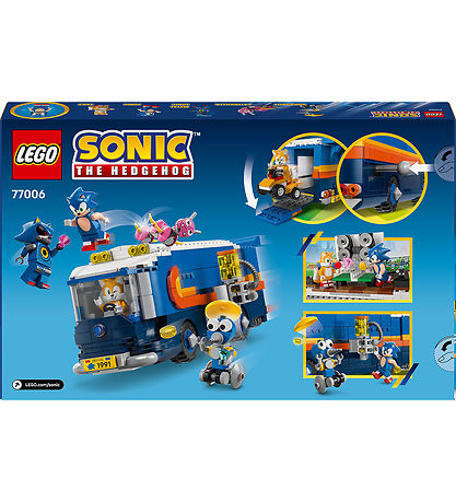 LEGO® Sonic The Hedgehog - Team Sonics Kommandovogn 77006 - 747 