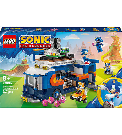 LEGO® Sonic The Hedgehog - Team Sonics Kommandovogn 77006 - 747 